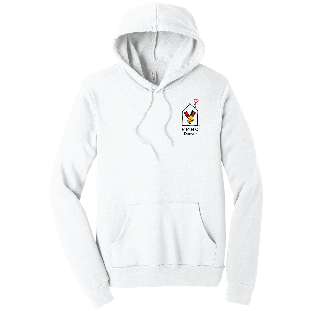 BELLA+CANVAS Unisex Sponge Fleece Pullover Hoodie