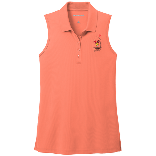 Port Authority Ladies Dry Zone UV Micro-Mesh Sleeveless Polo