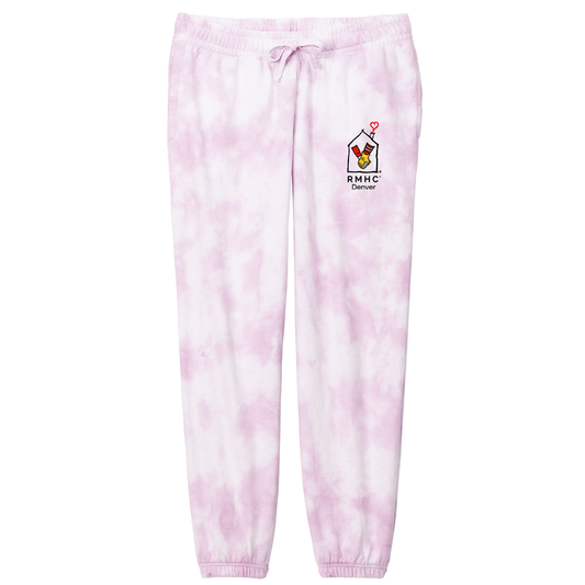 Port & Company Ladies Beach Wash Cloud Tie-Dye Sweatpant