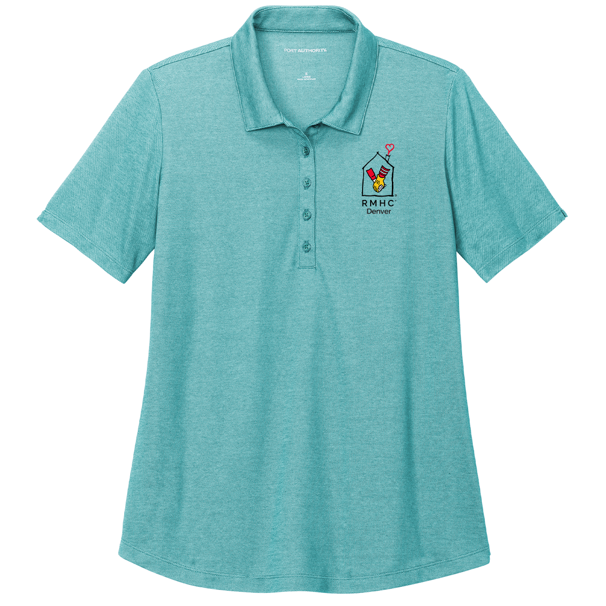 Port Authority Ladies Fine Pique Blend Polo