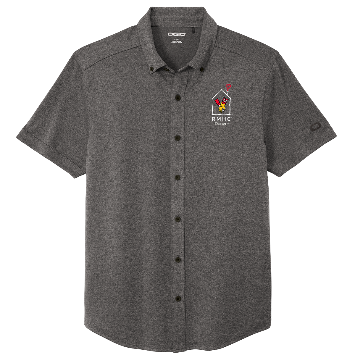 OGIO Gravitate Full-Button Polo